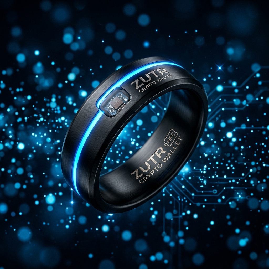 ZUTR Ring: the world's most advanced NFC crypto wallet ring is here