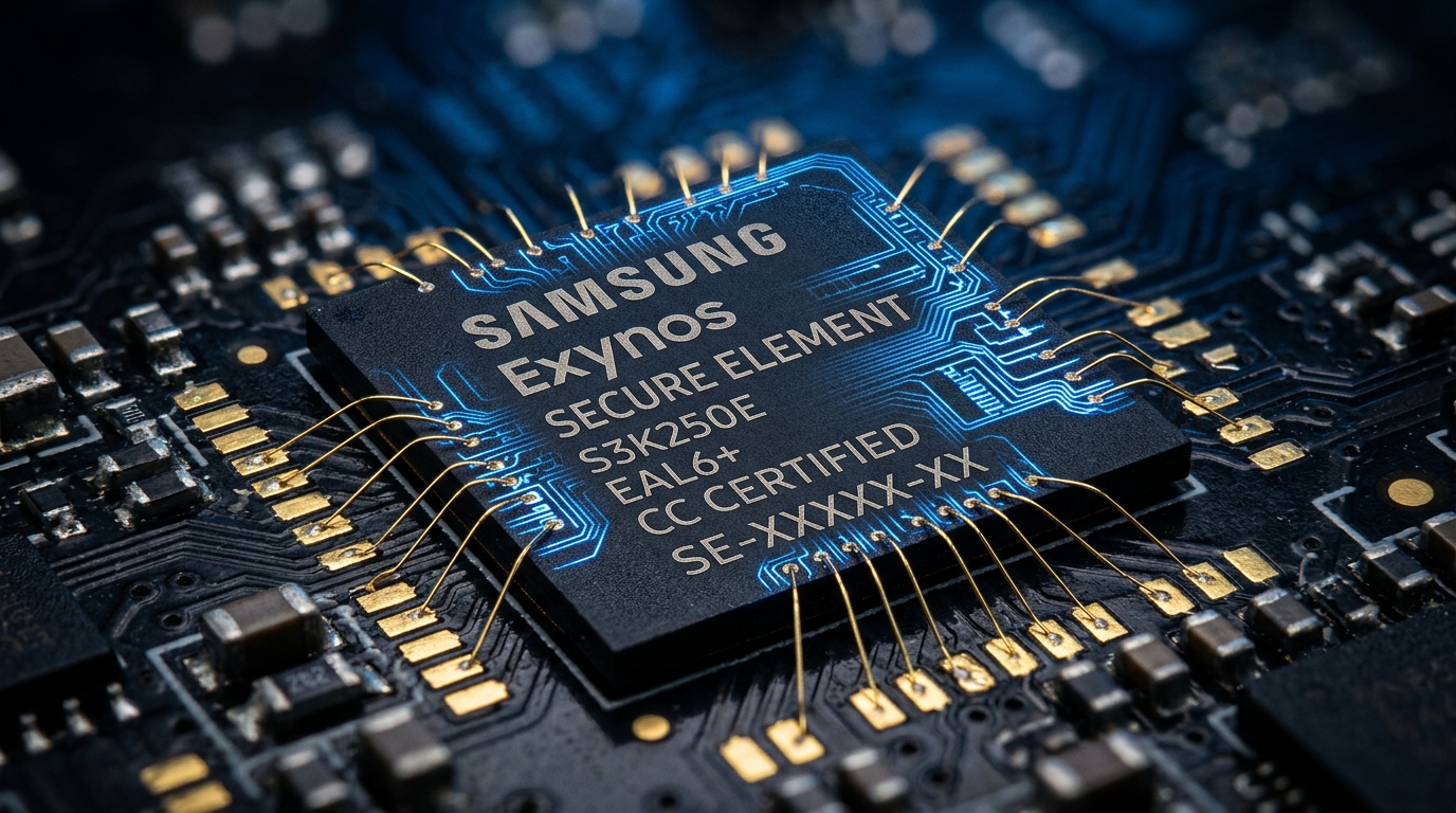 Samsung Exynos S3K250E EAL6+ Secure Element inside ZUTR Wallet